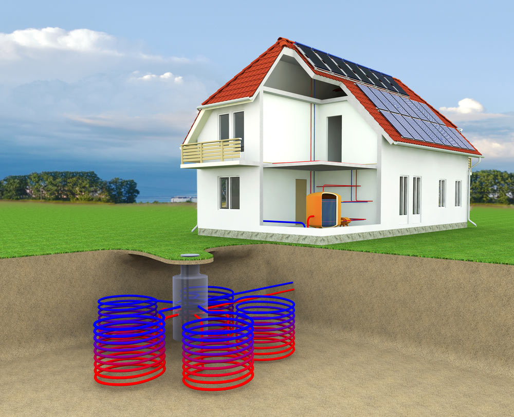 commercial geothermal heating and cooling systems